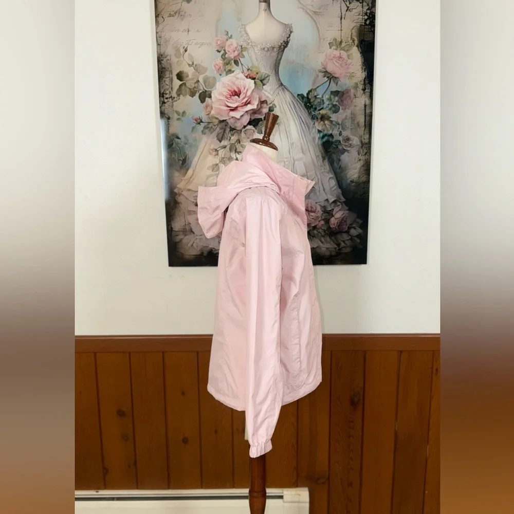Super Nice The North Face Resolve Pale Pink Hooded Rain Jacket - Picture 4 of 7
